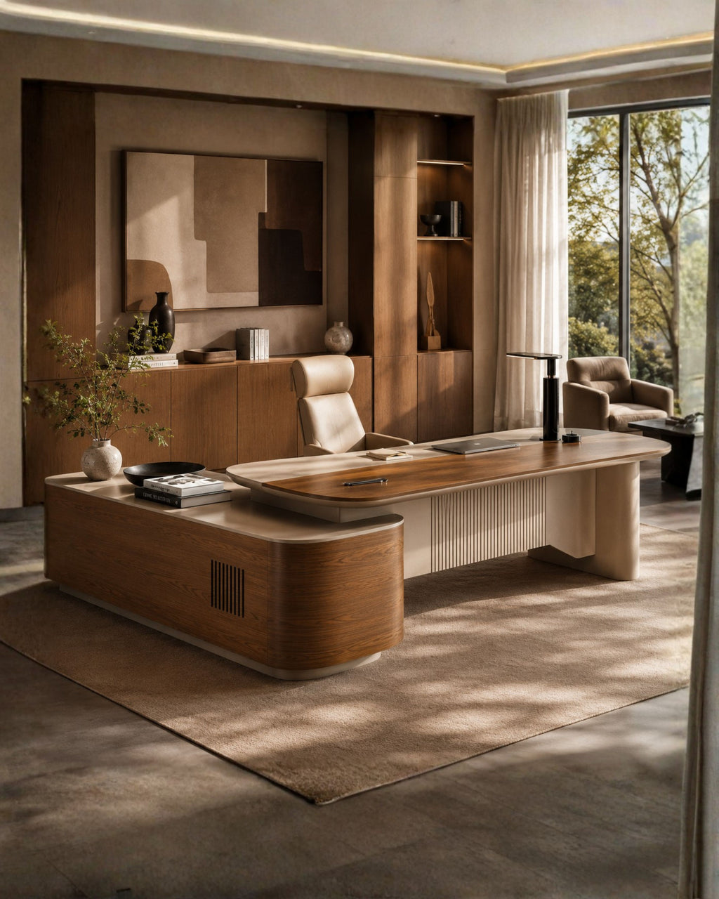 Elite Fluted Desk