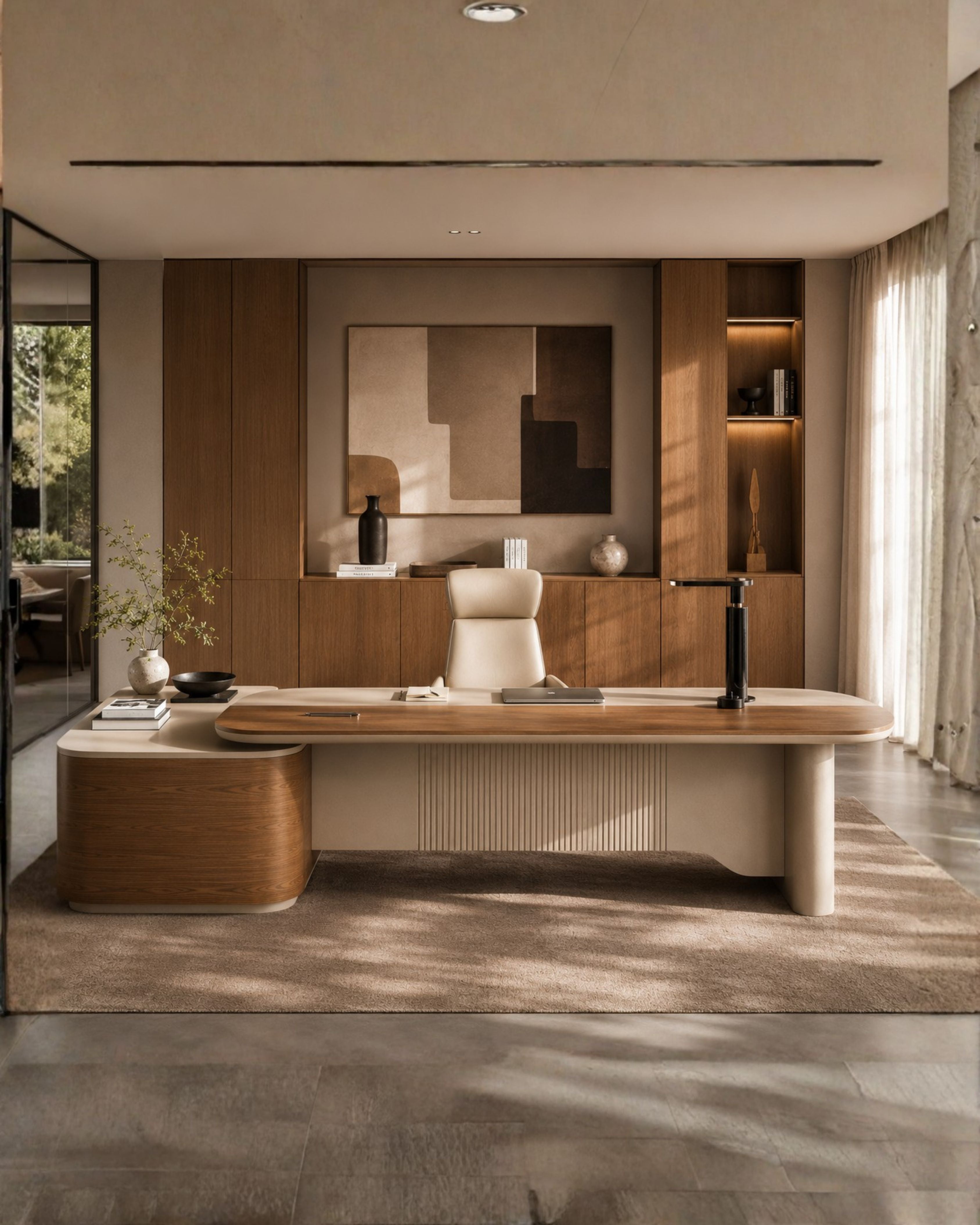 Elite Fluted Desk