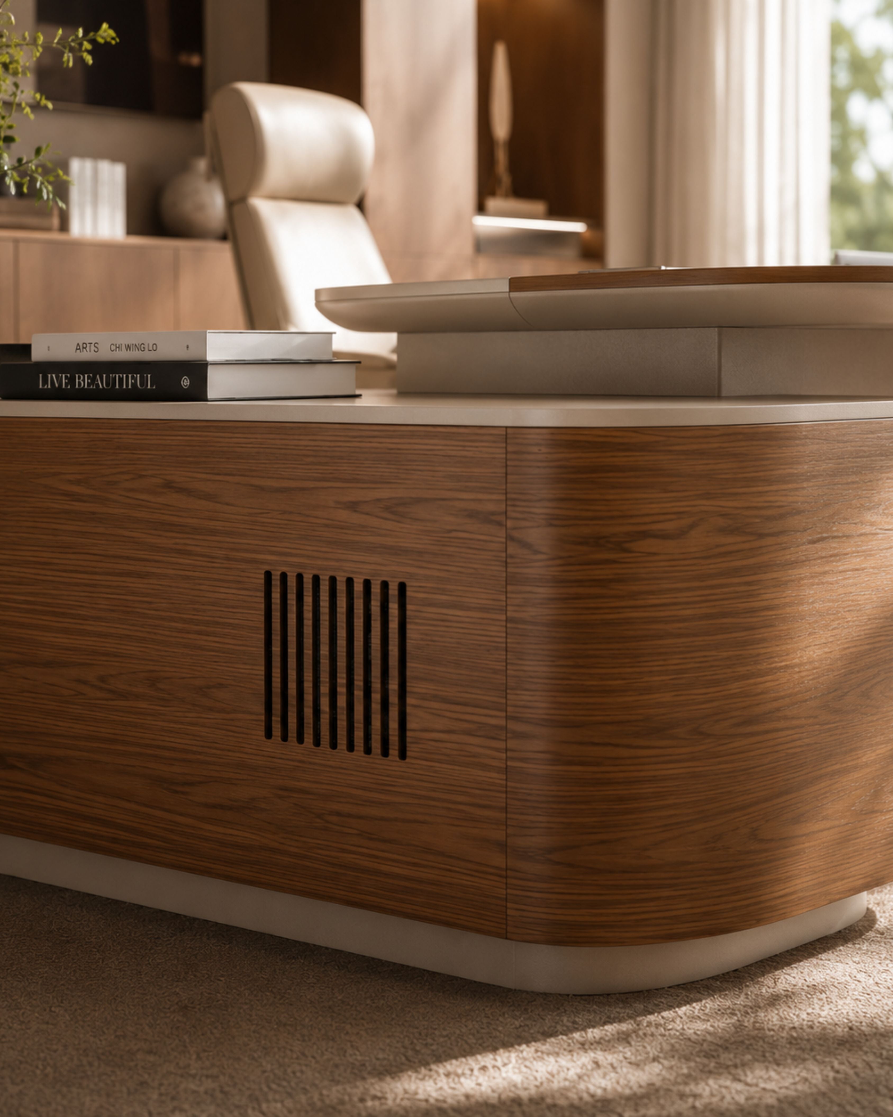 Elite Fluted Desk