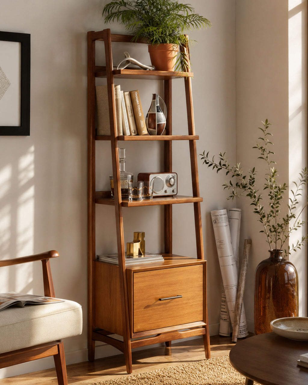 Ladder One Bookshelf