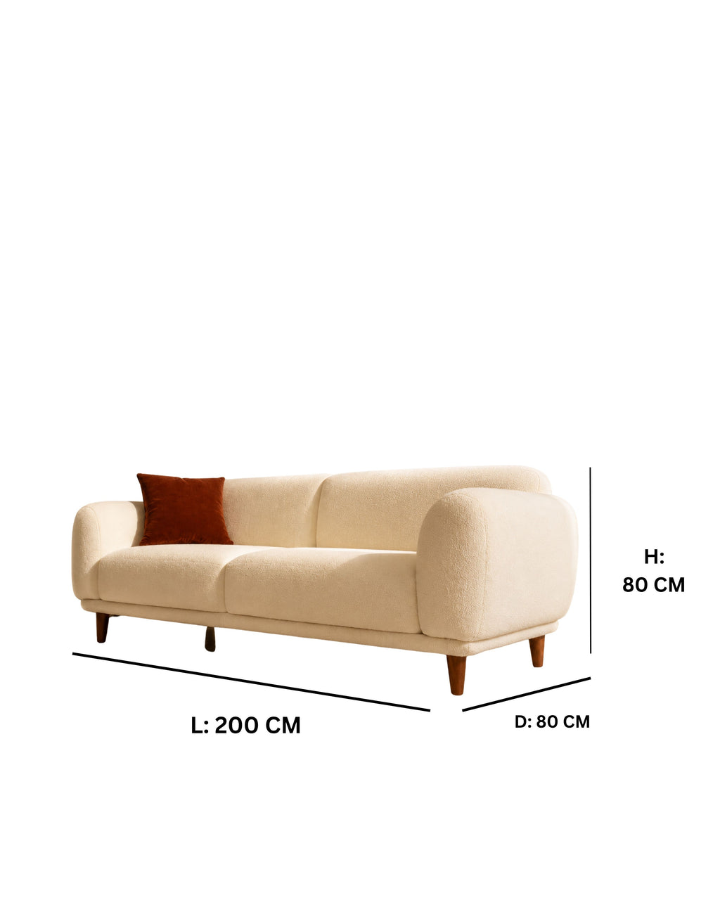 Cloud Bouclé Sofa