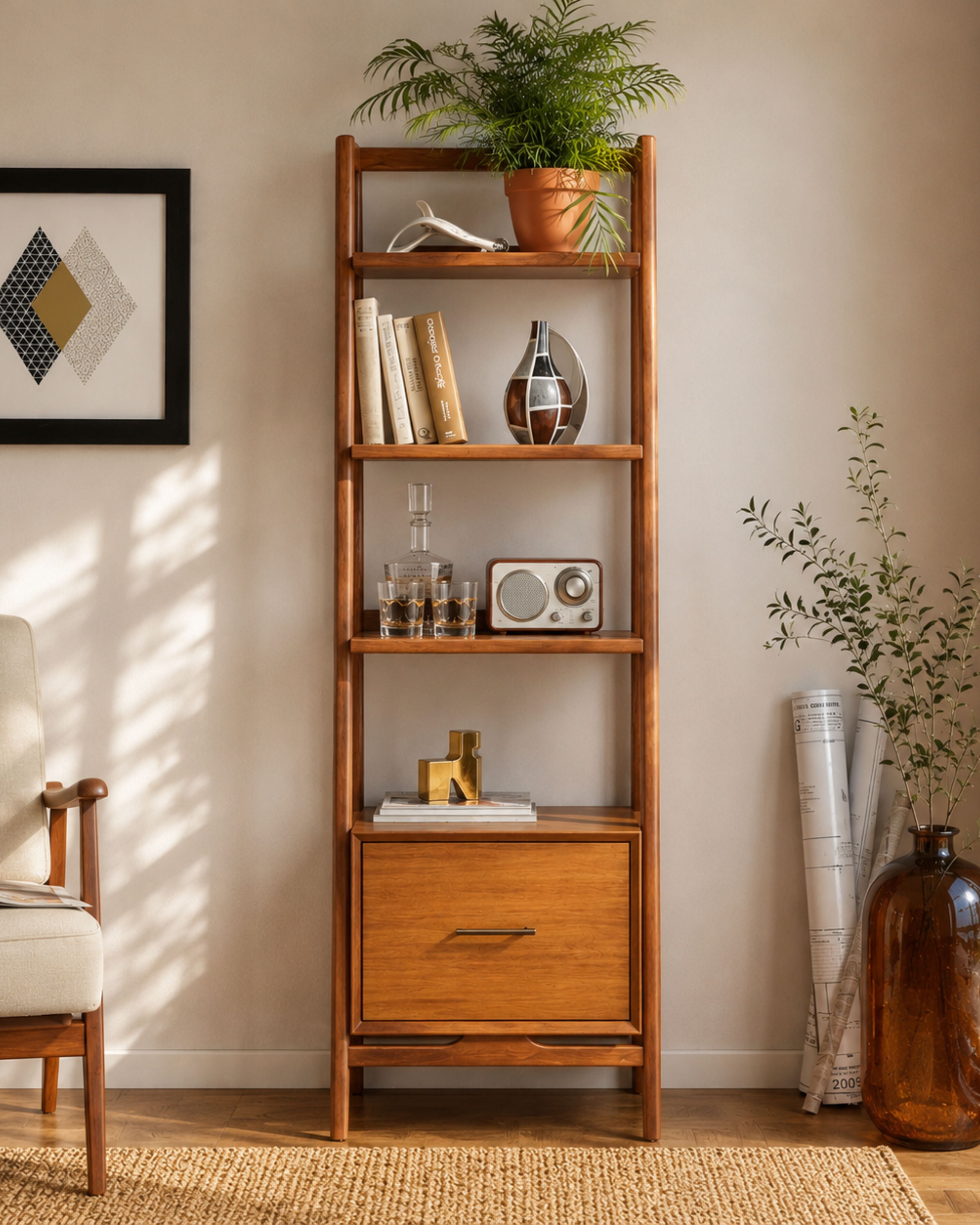 Ladder One Bookshelf