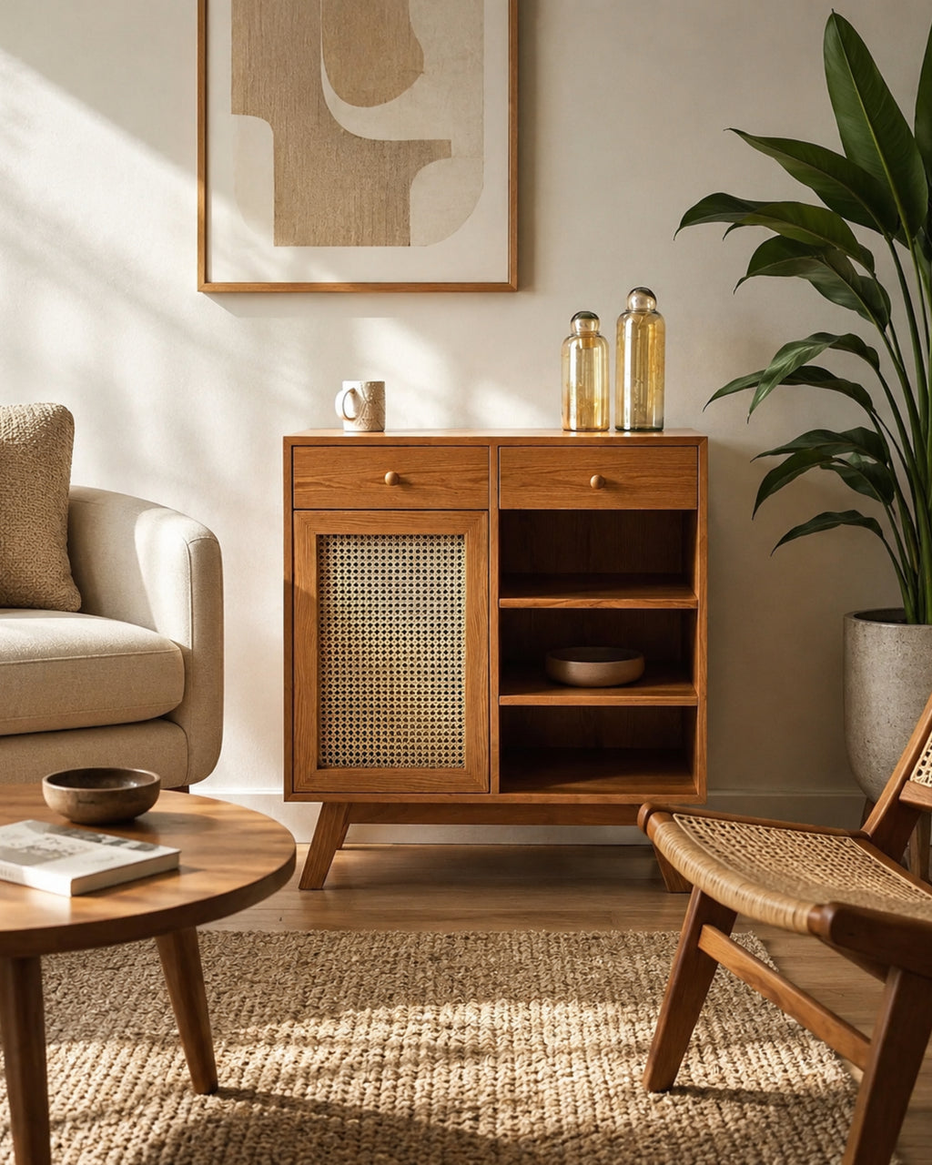 Mid-Century Modern Coffee Bar