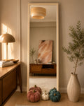 Ivory Full Length Floor Mirror