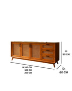 Oslo Rattan Buffet