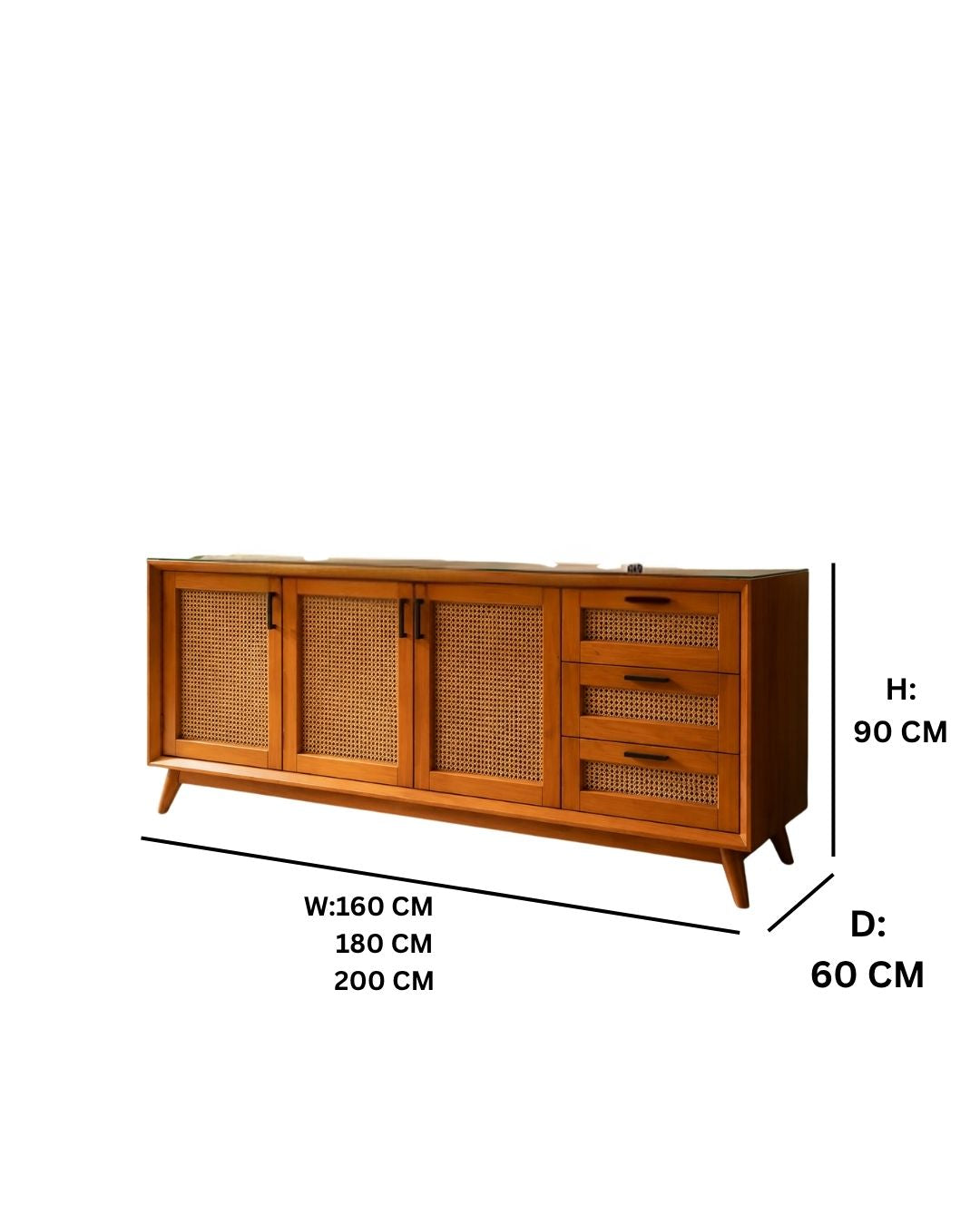 Oslo Rattan Buffet