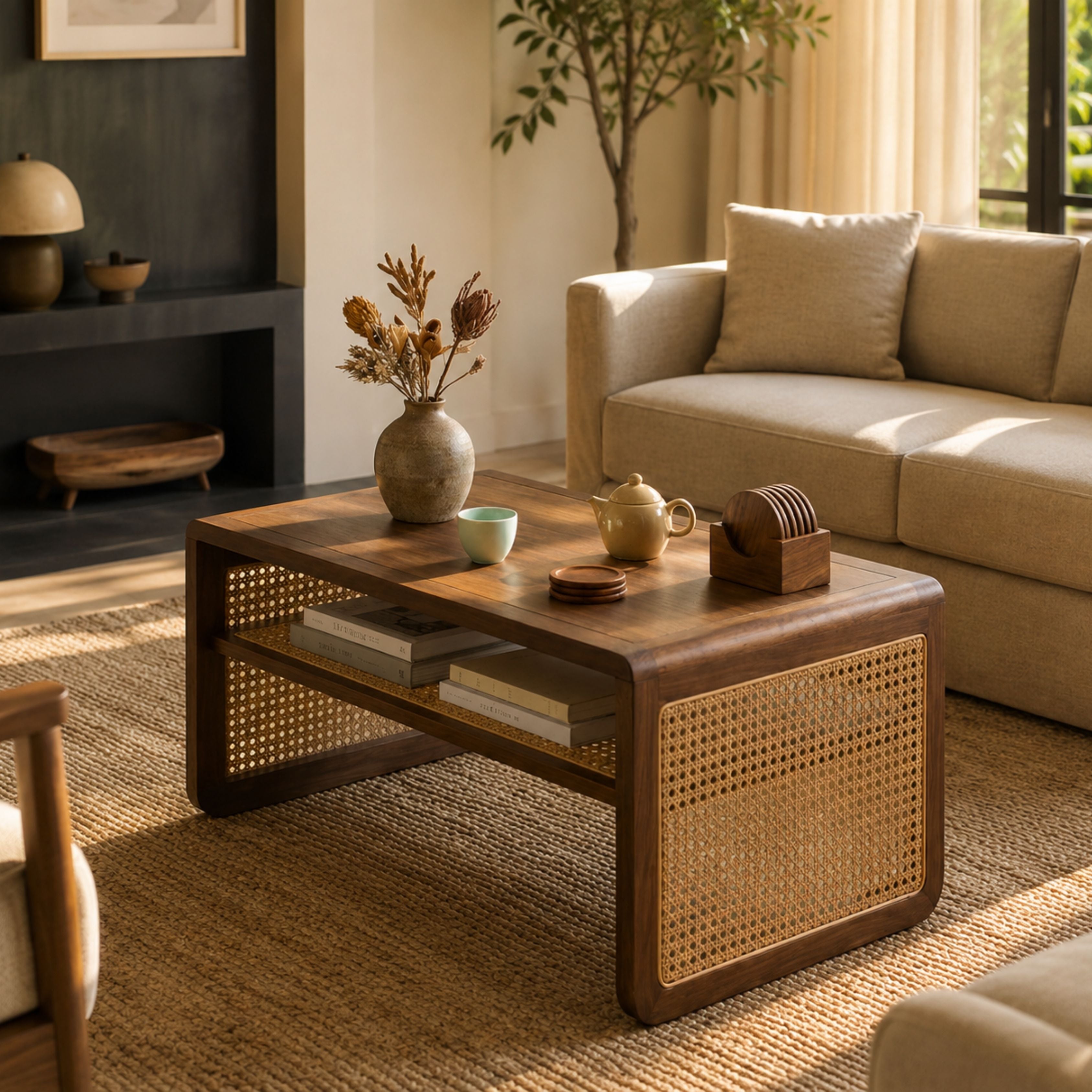 Cane & Co. Coffee Table