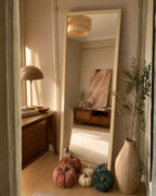 Ivory Full Length Floor Mirror