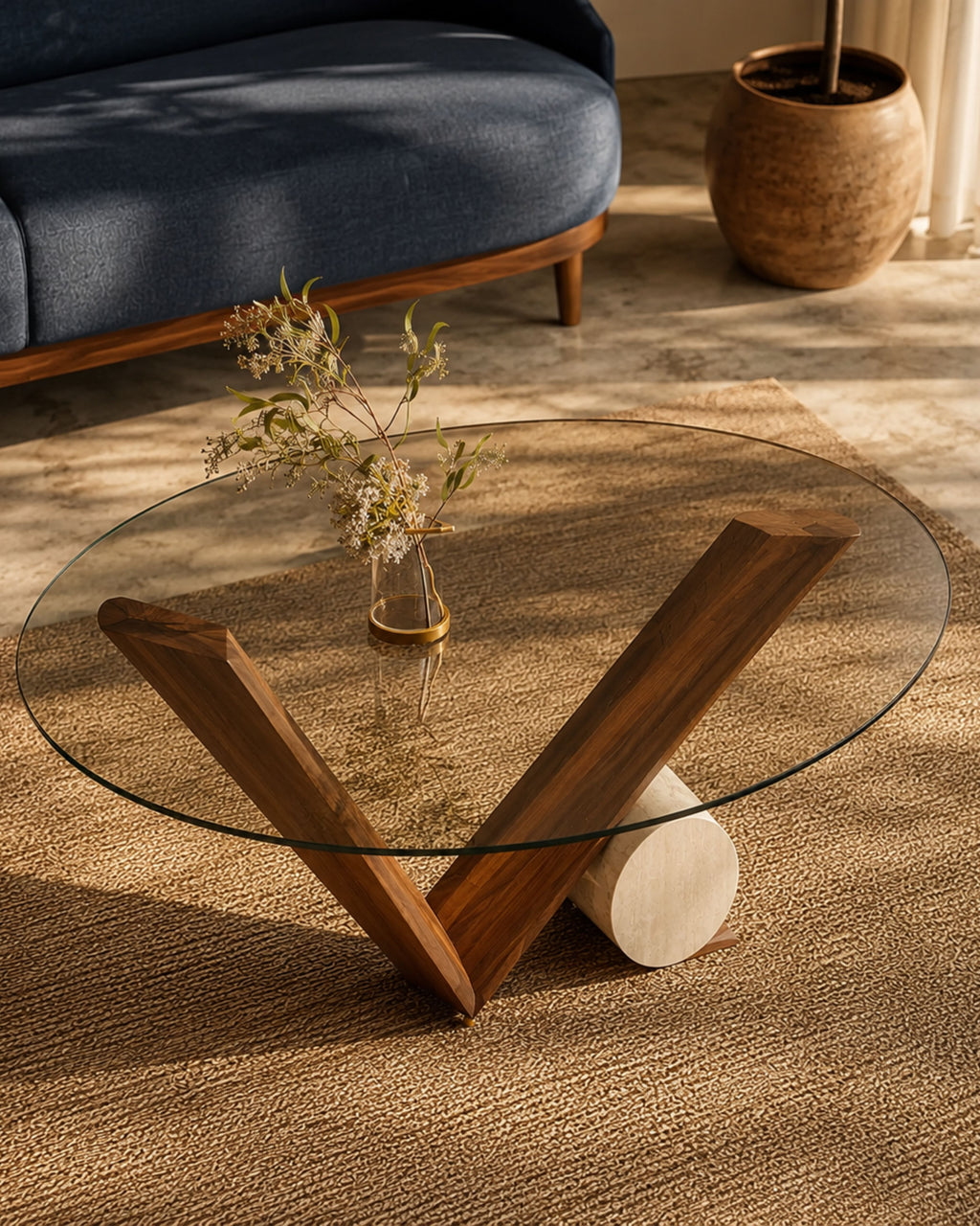 Vetra Glass Coffee Table