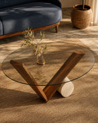Vetra Glass Coffee Table