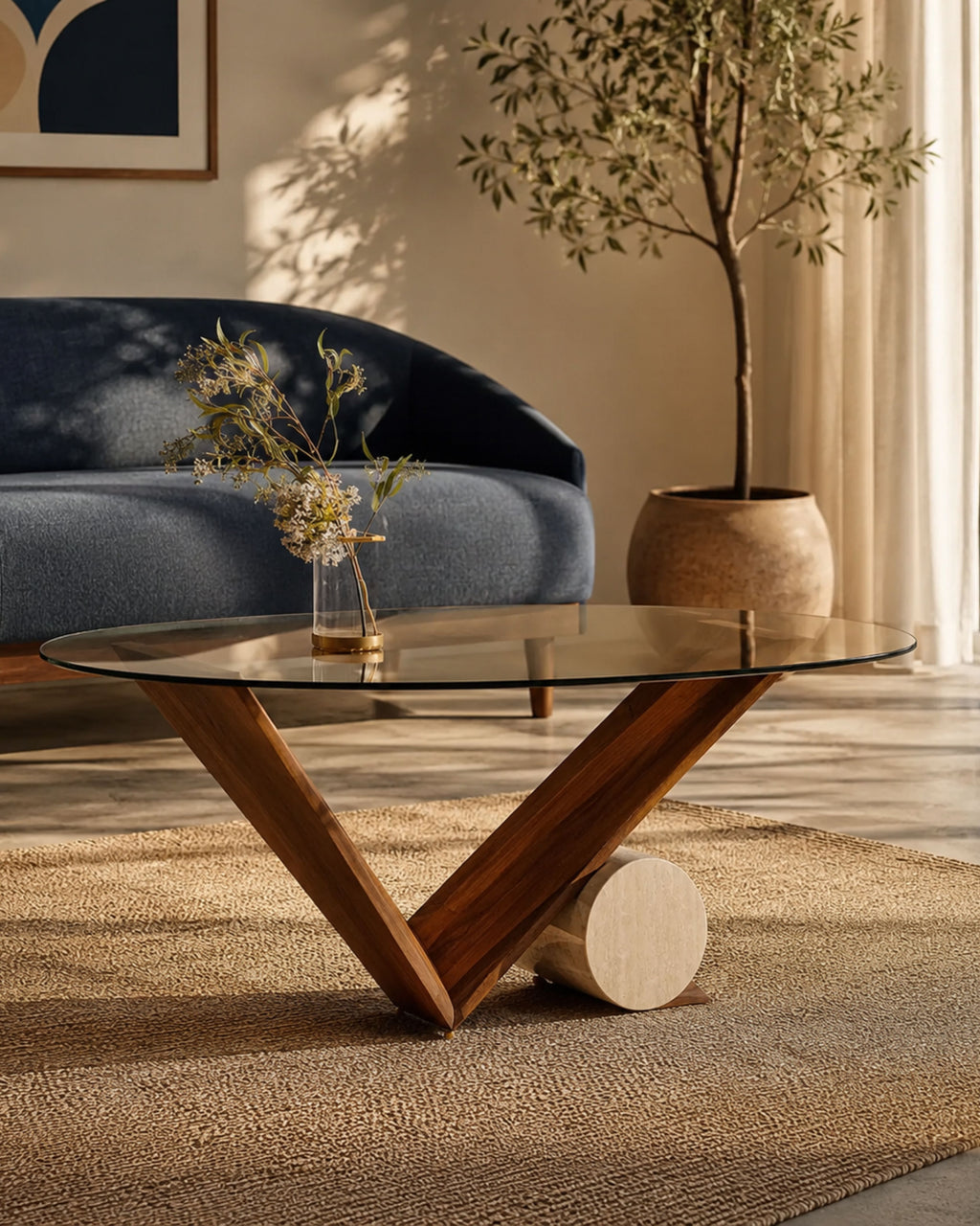 Vetra Glass Coffee Table