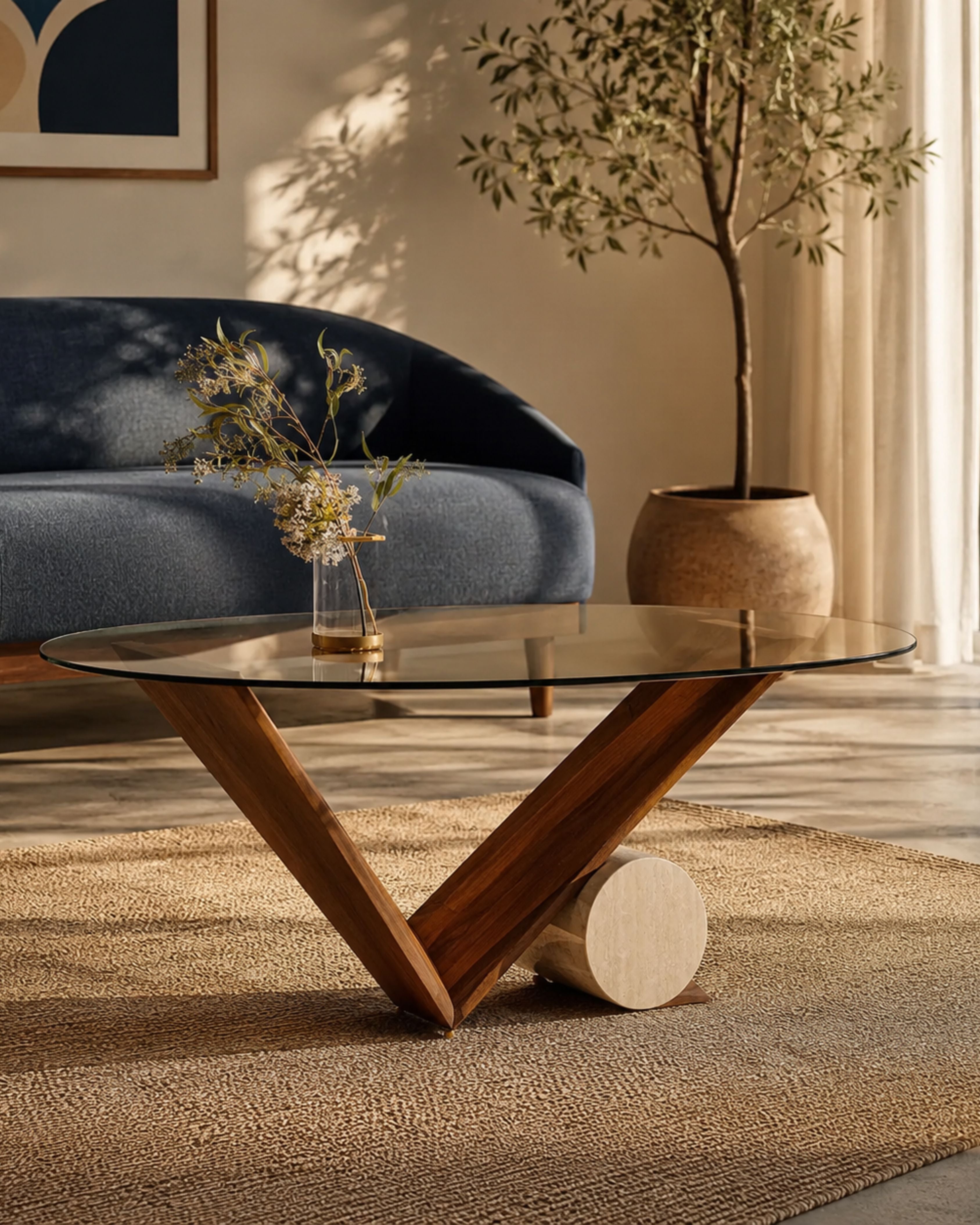 Vetra Glass Coffee Table