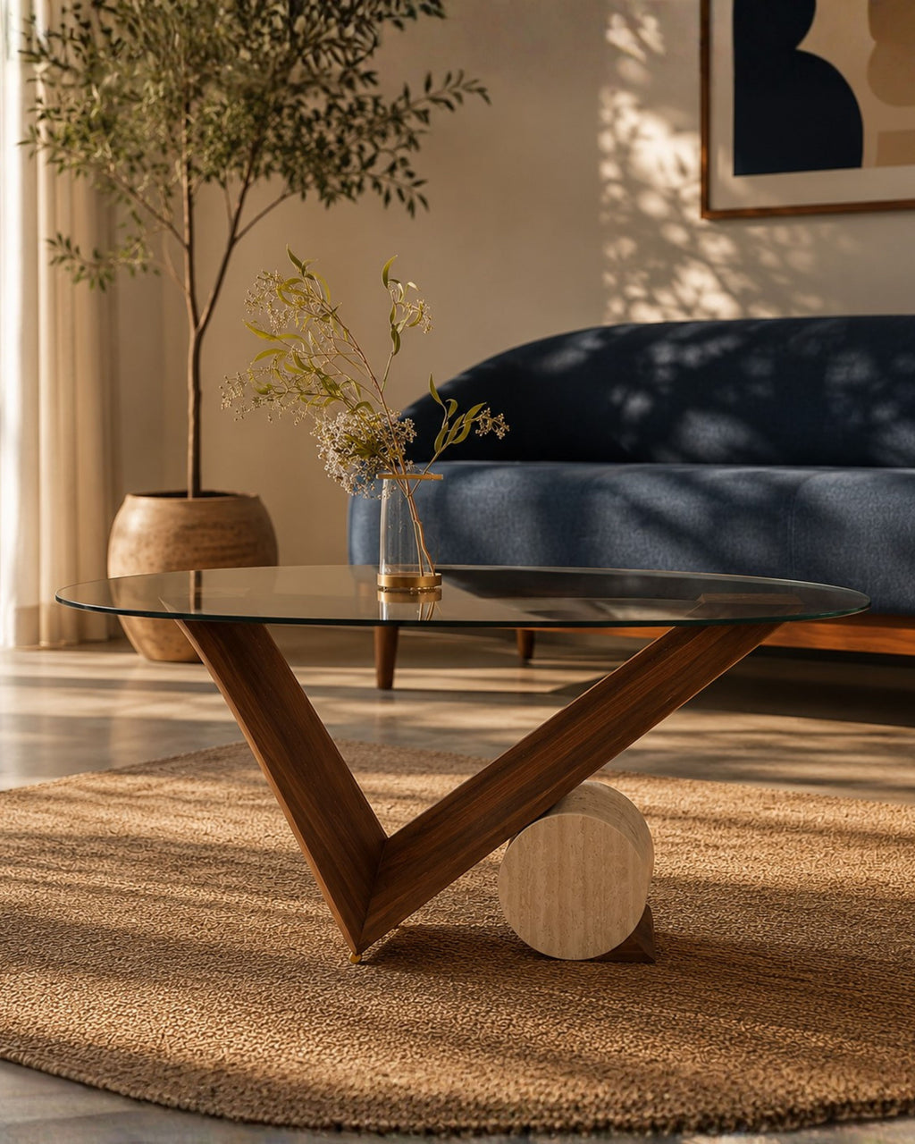 Vetra Glass Coffee Table