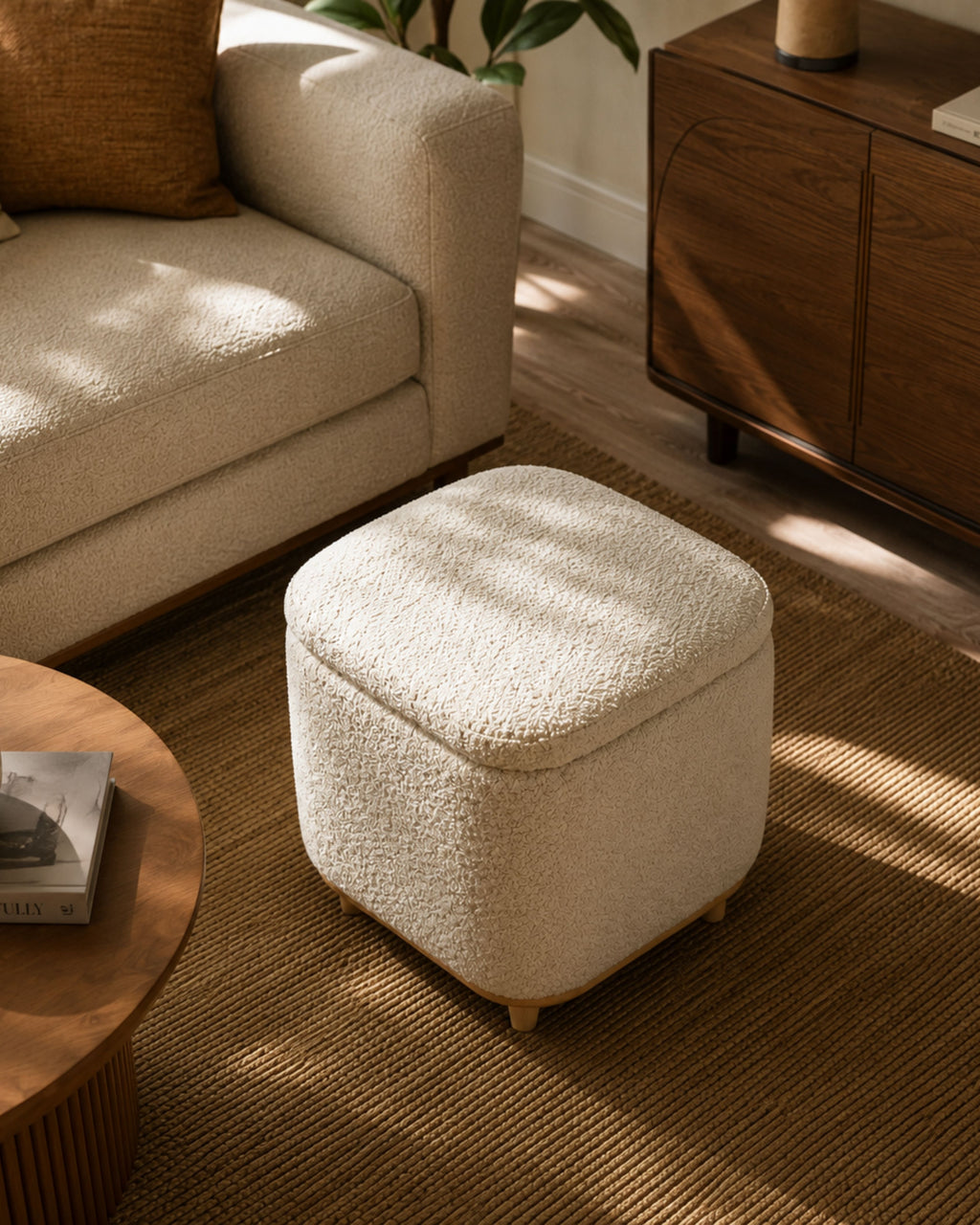Noma Storage Pouf