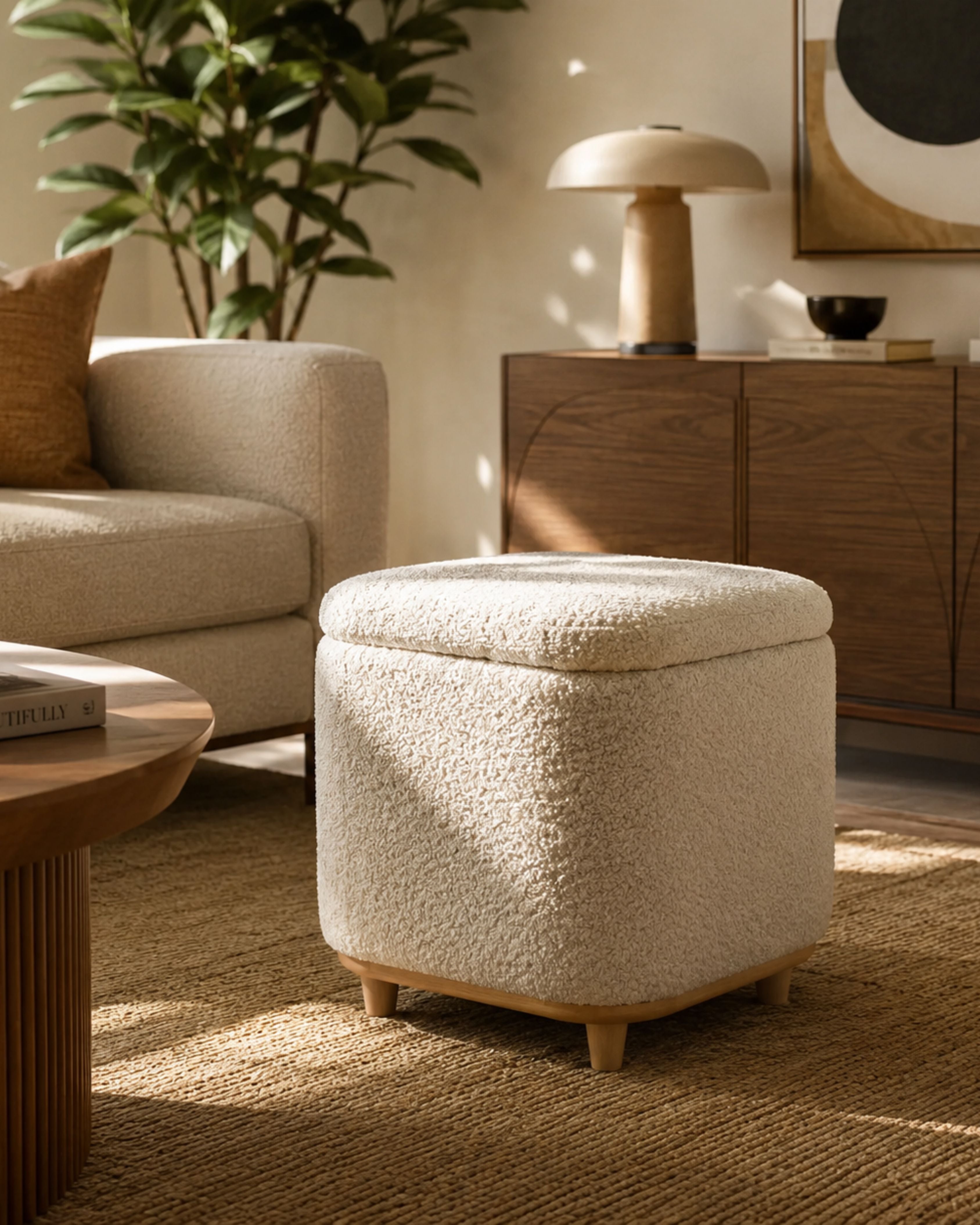 Noma Storage Pouf