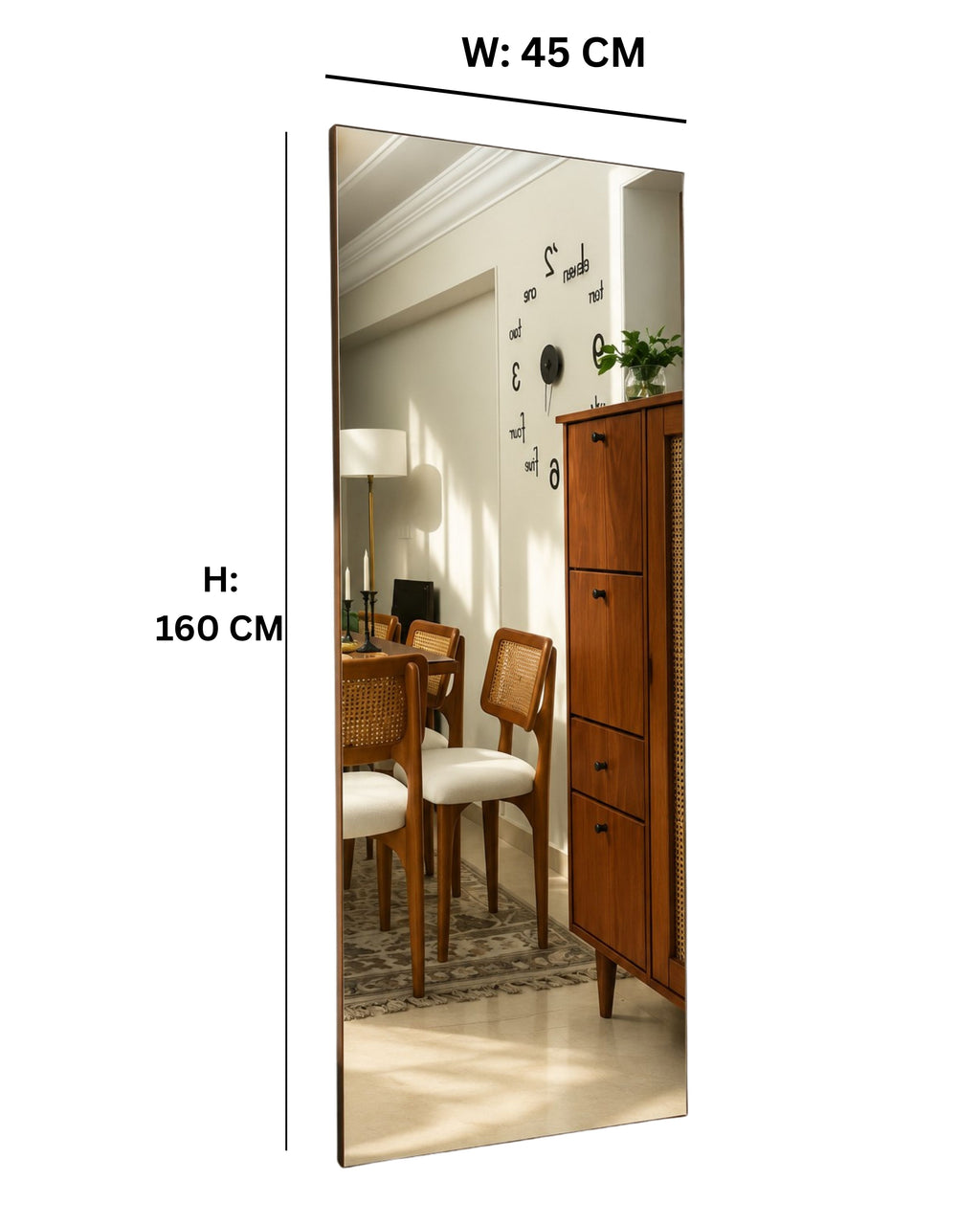 Wall Mounted Full Length Mirror