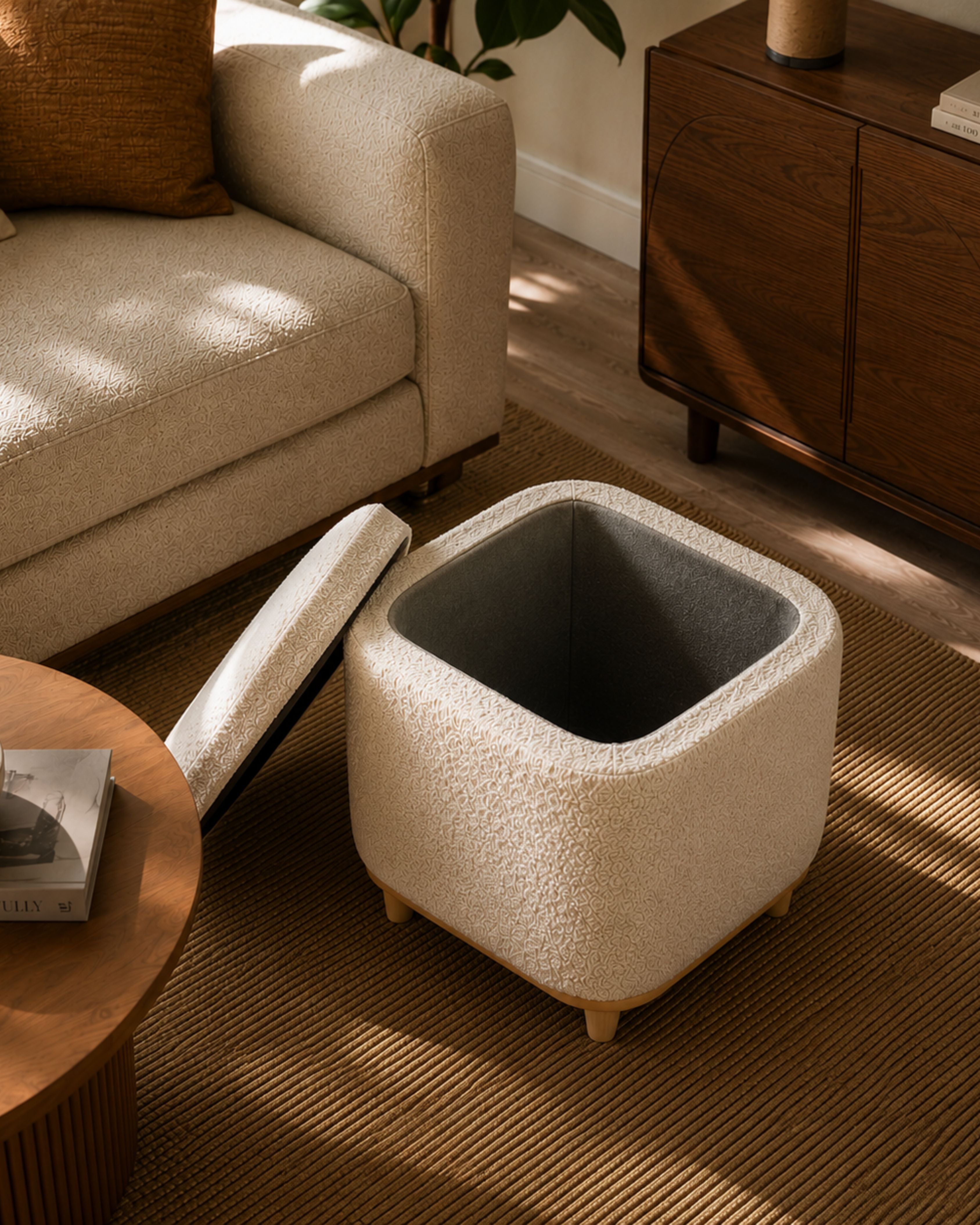 Noma Storage Pouf