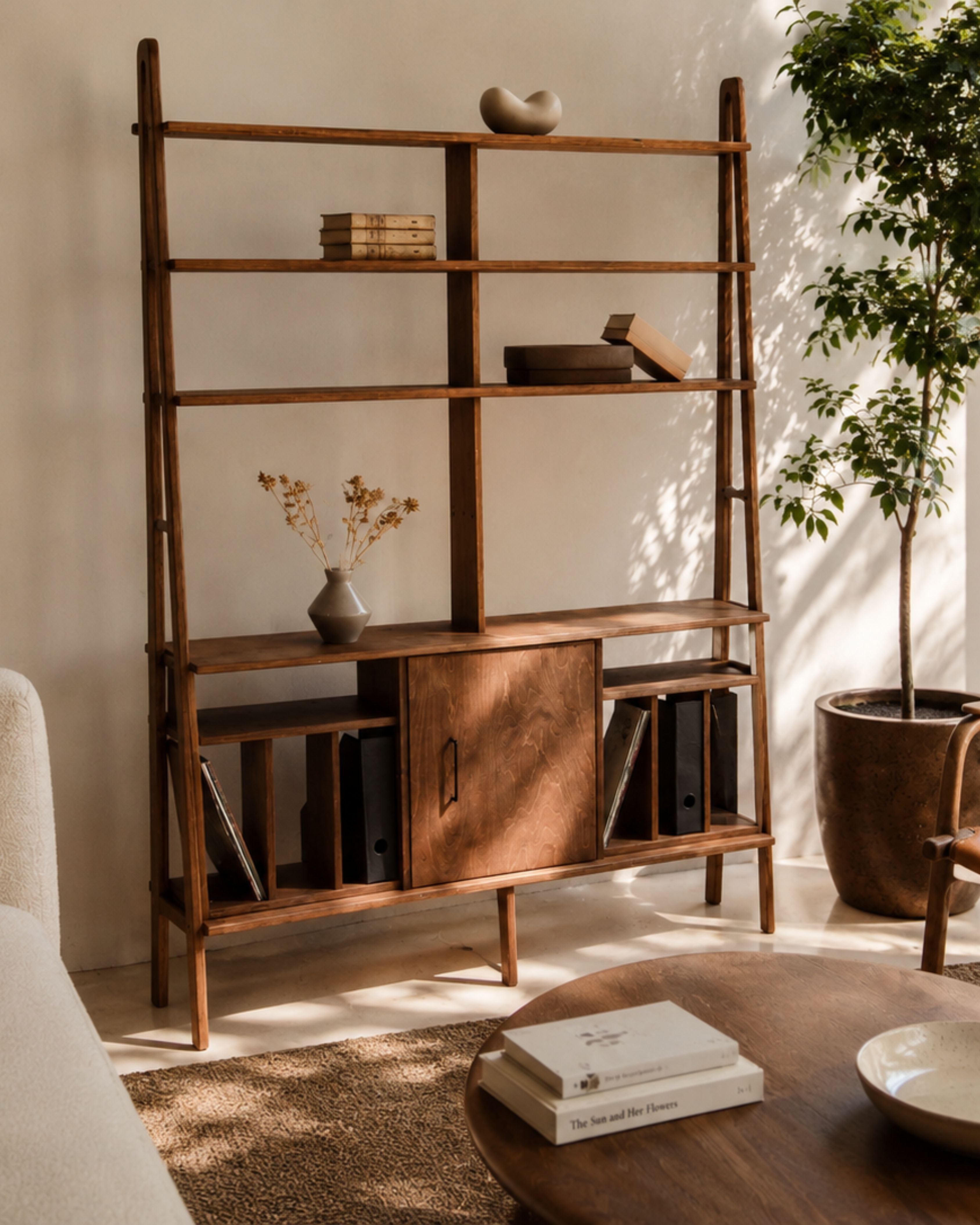 Haven Open Shelf Console