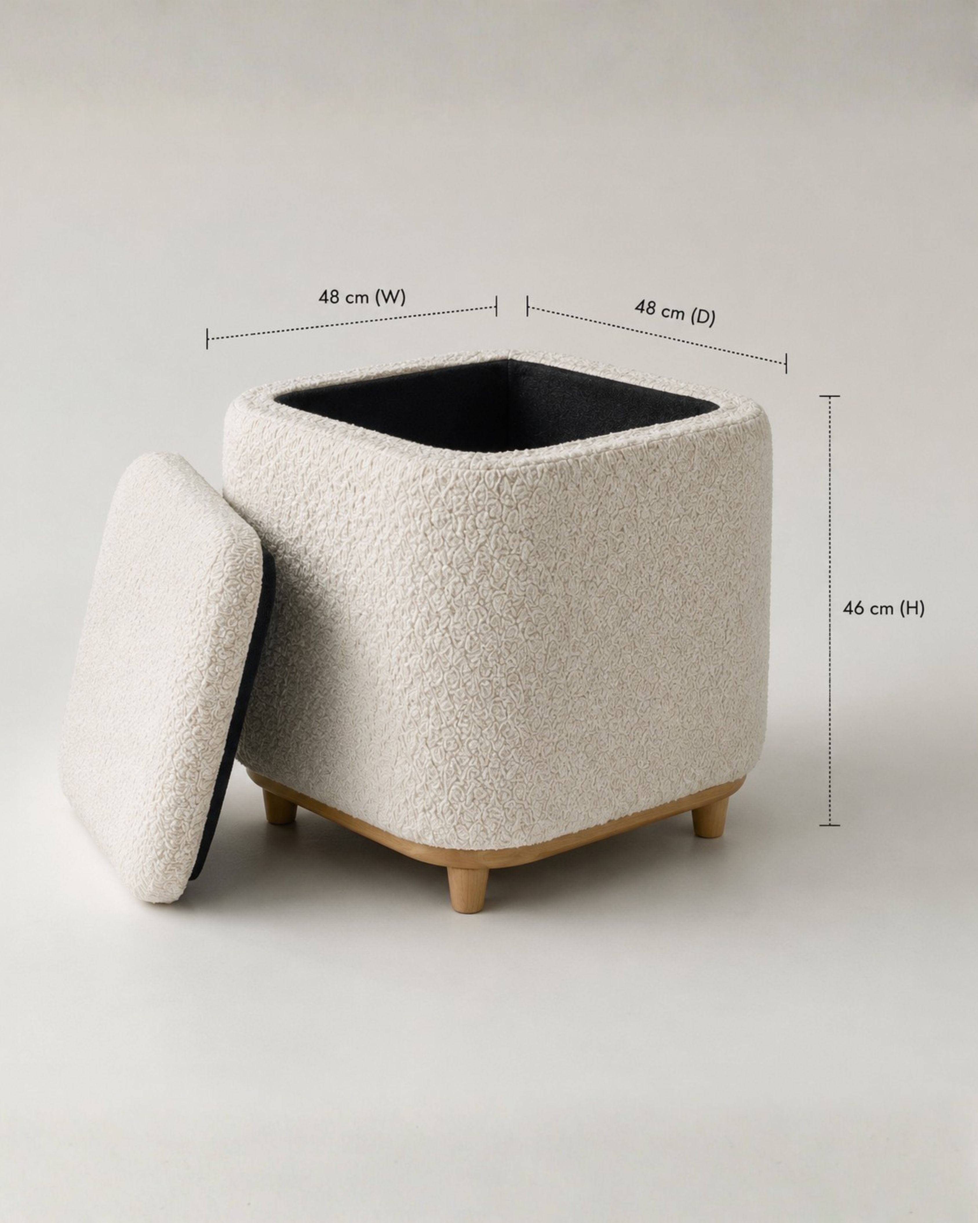 Noma Storage Pouf