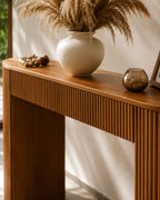 Arc Fluted Console