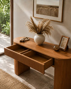 Arc Fluted Console